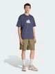 Футболка хлопковая длинная мужская Adidas Terrex Camper Graphic KB9632 XL Синяя с принтом (4068821869912) - изображение 3