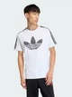 Футболка хлопковая длинная мужская Adidas Originals Monogram Infill KD1360 M Белая с принтом (4068822134828) - изображение 1