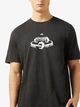 Футболка длинная мужская Adidas For The Long Run Graphic KS8548 XL Черная с принтом (4068819232155) - изображение 4