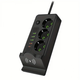 Сетевой фильтр-удлинитель Dyxon 3+5 USB-A + USB-C (PD) Power switch 5 м Black (1011) - изображение 1