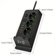 Сетевой фильтр-удлинитель Dyxon 3+5 USB-A + USB-C (PD) Power switch 5 м Black (1011) - изображение 2
