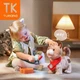 Интерактивная мягкая игрушка Tumama Кот, ходящий и мяукающий, с аксессуарами Бежевый 70391 - изображение 3