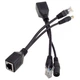 2x Splitter Poe для камер відеоспостереження Ethernet 5.5x2.1 - зображення 1