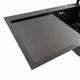 Кухонна мийка CM 78*50 R чорна PVD VALESO Handmade (круглий сифон 3,0/0,8) - зображення 4