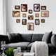 Набір дерев’яних фоторамок у формі серця The Frame Depot, 15 шт, настінний колаж в осінніх кольорах для сімейних та романтичних фото (heart_set) - зображення 2