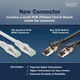 Digitus Патч-корд DIGITUS CAT 8.1 S-FTP, 0.5м, AWG 24/7, LSZH, чорний - изображение 2