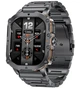 Смарт-годинник Gelius P-SW016 Tactical Heavy Black Chrome - изображение 6