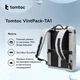 Рюкзак Tomtoc VintPack-TA1 22L Laptop Backpack Light gray 15.6 Inch/22L (TA1M1G1) (TA1M1G1) - изображение 9