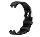 Ремешок Primo Perfor Сlassic силиконовый для смарт-часов Huawei Band 10 / Band 9 / Band 8 - Black - изображение 1