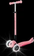 Самокат Globber серии Elite Lights пастельно-розовый Колеса с подсветкой (439-710-3) - изображение 5