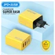 Зарядное устройство универсальное Voltronic Super Fast Charger Dual PD Type-C + Dual QC3.0 USB 120W - изображение 5
