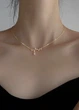 Цепочка женская с кулоном зигзагом Fashion Jewelry Золотистая 18851 - изображение 6