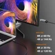 Кабель мультимедийный USB-C to HDMI M 1.8m 8K 60Hz LED RGB J5create (JCC157-N) - изображение 12