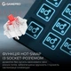 Клавіатура GamePro Asgard Yord Wireless/Bluetooth/USB UA Blue (MK266BL) - зображення 4