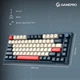 Клавіатура GamePro Asgard Yord Wireless/Bluetooth/USB UA Blue (MK266BL) - зображення 7