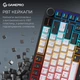 Клавіатура GamePro Asgard Valhalla Pro MK160B-D-Pro Rainy Switch Wireless/Bluetooth/USB UA Black (MK160B-D-Pro) - зображення 12