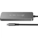 Концентратор J5create USB-C 5-in-1 2xUSB 3.2 10Gbps + 2xUSB-C 10Gbps PD 100W + HDMI 8K gray (JCH453-N) - зображення 6
