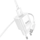 Зарядка Hoco C145A QC3.0 USB Type-A біла протиударна для смартфонів - зображення 5