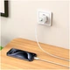 Заряджання Hoco C147A PD20W QC3.0 Type-C на Lightning для пристроїв Apple біла - зображення 5