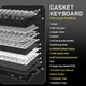 Бездротова ігрова механічна клавітура Attack shark x85 Grey gradient - изображение 8