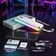 Ігрова Клавіатура ATTACK SHARK R85 HE White ENG + UA Магнітні світчі. Дротова, Кастомний lightbox, 8000Hz/s. RGB Підсвічування, Switch 0.005mm. Rapid Trigger - изображение 14