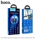 Кабель USB C to Lightning 20W PD Hoco X14 для зарядки и передачи данных длина 2м черный эластичный прочный - изображение 8