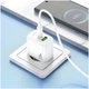 Заряджання Hoco CS55A PD30W QC3.0 USB Type-A Type-C біла протиударна для всіх пристроїв - зображення 5