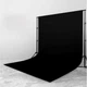 Ткань для фотофона черная 3x3 метра для профессиональной съемки видеозаписей и фотосессий - изображение 8