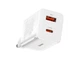 Зарядное устройство Baseus Super Si Pro Quick Charger 30W USB Type-A USB Type-C Белый - изображение 3