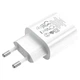 Зарядное устройство Hoco N22 Jetta PD25W Type-C на Type-C Quick Charge для устройств с USB Type-C белый - изображение 5