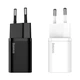 Зарядний пристрій Baseus Super Si Quick Charge 25W 3A з кабелем Type-C EU білий - зображення 3