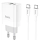 Зарядное устройство Hoco C80A PD20W QC3.0 Type-C белое противоударное для смартфонов - изображение 6