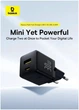 Заряджання Baseus Palm 30W Quick Charge 3.0 USB Type-A USB Type-C чорна - зображення 9