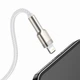 Кабель Lightning 2A для iPhone 1 метр металлический зарядка и передача данных многоцветный - изображение 2