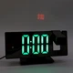 Цифровые часы с проекцией на потолок DS-3618LP LED дисплей будильник USB зарядка автоматическая регулировка яркости - изображение 6