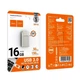 Флеш-накопичувач Hoco UD16 USB 3.0 поворотний 16GB протиударний чорний - зображення 2