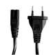 Кабель живлення C7 2pin 1.5м Чорний для радіо CEE 7/16 IEC C7 - зображення 2