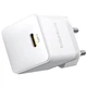 Зарядка Baseus Palm Type-C 30W Quick Charge 3.0 Power Delivery белая - изображение 4