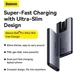 Зарядное устройство Baseus GaN5 Pro 65W USB-C с поддержкой Quick Charge серое - изображение 9