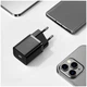 Зарядний пристрій Baseus Super Si Quick Charger 20W USB Type-C для смартфонів із підтримкою Quick Charge синій - зображення 7