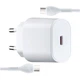 Зарядное устройство Hoco N22 Jetta PD25W Type-C на Type-C Quick Charge для устройств с USB Type-C белый - изображение 1
