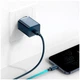 Зарядний пристрій Baseus Super Si Quick Charger 20W USB Type-C для смартфонів із підтримкою Quick Charge синій - зображення 3