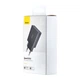 Зарядний пристрій Baseus Speed ​​Mini Quick Charger 20W USB Type-C Quick Charge чорний - зображення 2