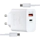 Зарядное устройство Samsung 35W Type-C Fast Charge для Samsung S22 Белый - изображение 1