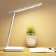Настольная LED лампа сенсорная с подставкой для телефона 3 режима света Белая - изображение 3
