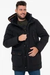 Зимняя куртка Парка Tom Tailor мужская Черный (1039772 black S) - изображение 7
