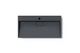 Умывальник VBI Este подвесной с отверстием под смеситель 90x46 см black VBI-019919 - изображение 3