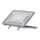 Противоударный чехол для ноутбука TPU+PC Hex Shield 2025/2024/2022 для Apple MacBook Air 13 модель M4 A3240/M2 A2681/M3 A3113 Grey - изображение 1