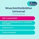 Эко -порошок в салфетках для стирки Dr. Beckmann MAGIC LEAVES Waschmittel-Blatter Universal Laundry detergent sheets, 25 шт - изображение 10