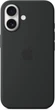 Чохол силіконовий протиударний Silicone Case with MagSafe для Apple Iphone 16 (6.1") Midnight Black - зображення 5